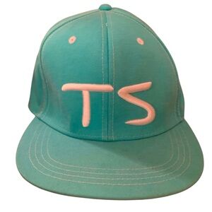 Tropicsurf Teal TS Luxury cotton Surf Hat "The Art of Luxury Surfing" NWT